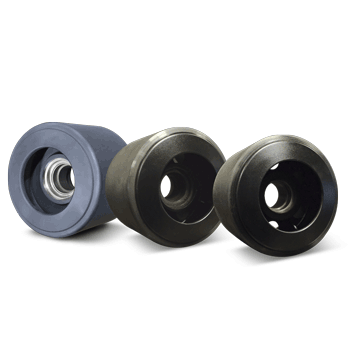 MidRoller Bearing Mount (5 1/8" Seal) & 13" X 10 1/4" Poly - New Case IH STX