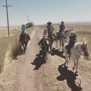 A farm and rancher family 